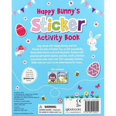 Happy Bunny's Sticker Activity Book image number 4