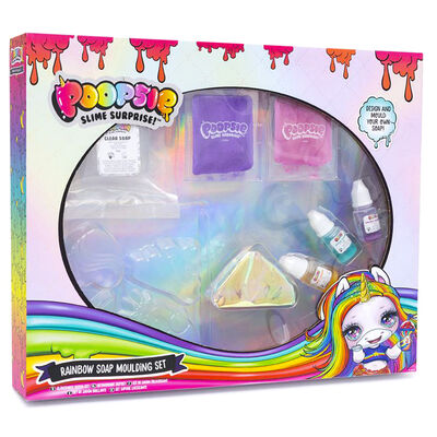 Poopsie Slime Surprise Rainbow Soap Moulding Set image number 1