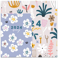 2024 Floral Calendar and Diary Set