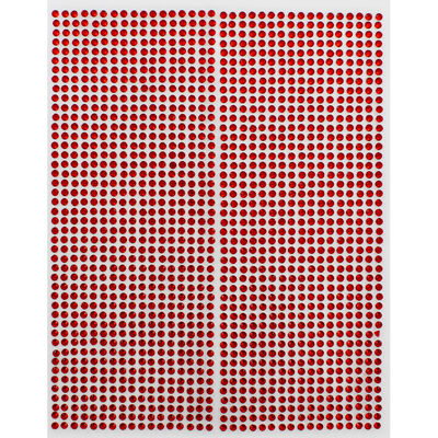 Red Adhesive Gem Stones image number 2