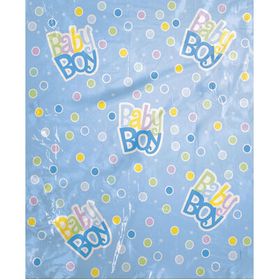 Blue Baby Boy Jumbo Plastic Gift Bag image number 3