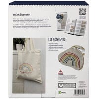 Make Your Own Embroidery Tote Bag Kit