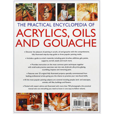 The Practical Encyclopedia of Acrylics, Oils and Gouache image number 4