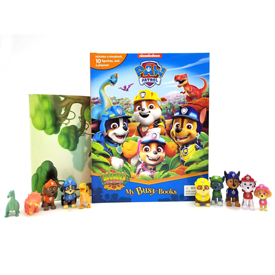 Paw Patrol Dino Rescue My Busy Books image number 1