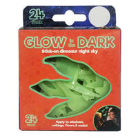 Dinosaur Glow in the Dark Stickers: Pack of 24