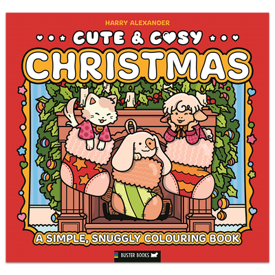 Cute & Cosy: Christmas Colouring Book image number 1