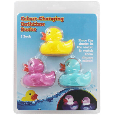 Colour Changing Bathtime Duck - 3 Pack image number 1