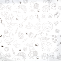 Colour Your Own Easter Tablecloth