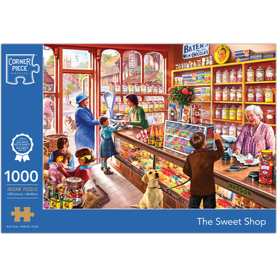 The Sweet Shop 1000 Piece Jigsaw Puzzle image number 1