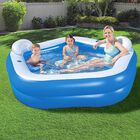 Bestway Inflatable 2 Seat Family Fun Lounge Pool image number 5