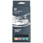 Crawford & Black Pastel Colouring Pencils: Pack of 12 image number 1