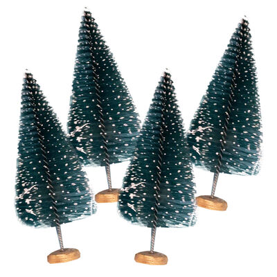 3D Wooden Christmas Tree Decorations image number 1