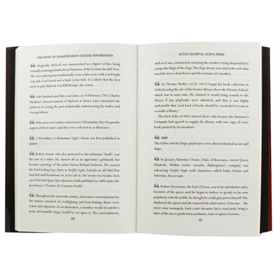 The Book Of Shakespearian Useless Information image number 2