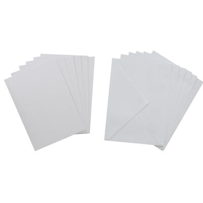 6 White Blank Create Your Own Greetings Cards From 1.00 GBP | The Works