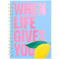 A5 Wiro When Life Gives You Notebook