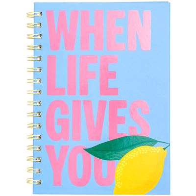 A5 Wiro When Life Gives You Notebook image number 1