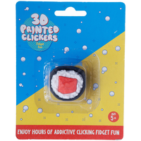 3D Printed Clickers Sushi: Assorted