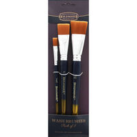 Wash Brushes: Pack of 3
