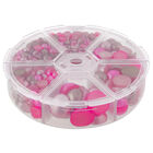 Mixed Pearl Beads Set: Pinks image number 1