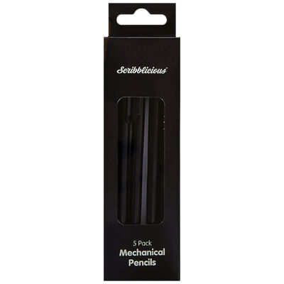 Scribblicious Mechanical Pencils: Pack of 5 image number 1