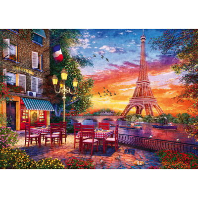Parisian Evening 1000 Piece Jigsaw Puzzle image number 2