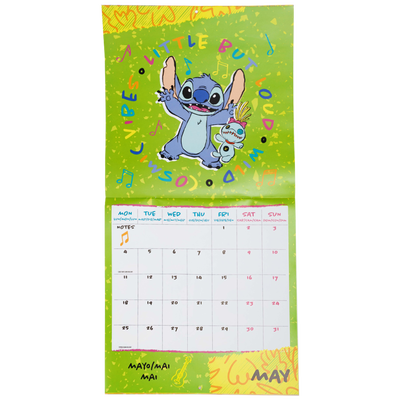 Disney Stitch 2026 Square Calendar image number 3