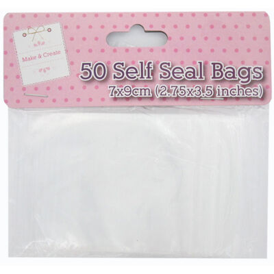 Self Seal Bags - Pack Of 50 From 0.50 GBP | The Works