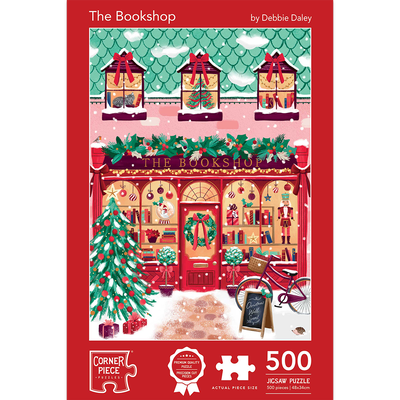The Bookshop 500 Piece Jigsaw Puzzle image number 1