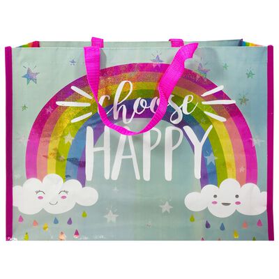 Choose Happy Reusable Shopping Bag image number 1