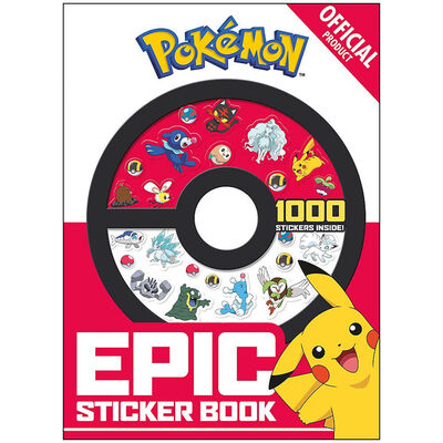 The Official Pokémon Epic Sticker Book image number 1