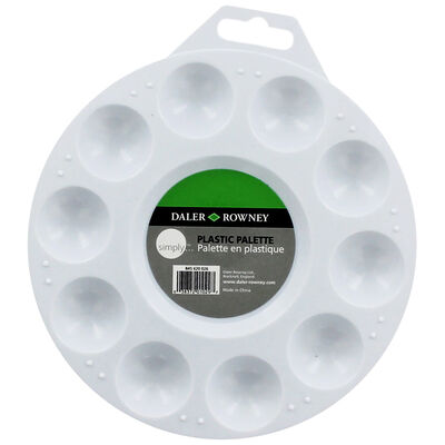 Daler Rowney Simply Plastic Mixing Palette image number 1