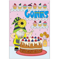 Gonks Christmas Colouring Book