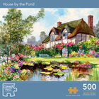 House by the Pond 500 Piece Jigsaw Puzzle image number 1