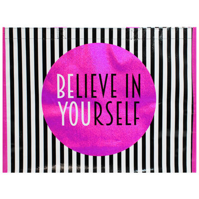 Believe In Yourself Reusable Shopping Bag image number 2