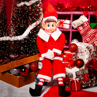 Christmas Elf Santa Outfit