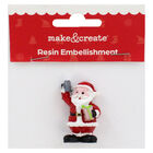 Resin Santa Embellishment image number 1