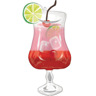 37 Inch Gin Fizz Super Shape Helium Balloon image number 1