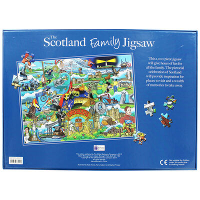 The Scotland 1000 Piece Family Jigsaw Puzzle image number 2