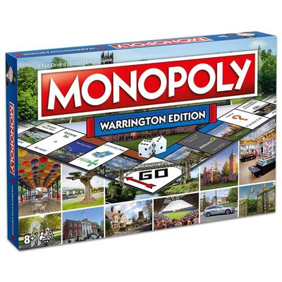 Warrington Monopoly Board Game image number 1