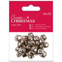 Silver Christmas Jingle Bells: Assorted Sizes