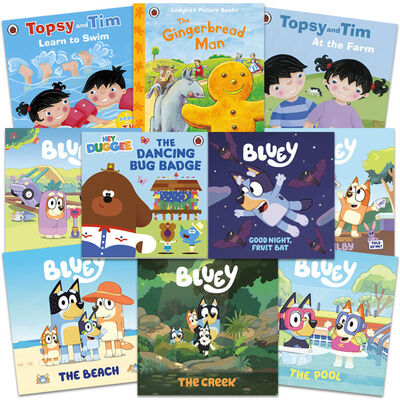 Bluey and Friends: 10 Kids Picture Book Bundle image number 1