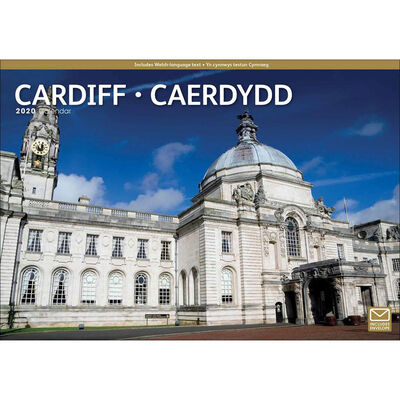 Cardiff 2020 A4 Wall Calendar image number 1