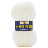Bonus DK: Cream Yarn 100g