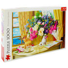 Flowers in the Morning 1000 Piece Jigsaw Puzzle image number 1