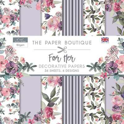 For Her Paper Pad - 6x6 Inch image number 1