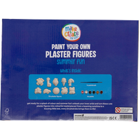 Paint Your Own Plaster Figures: Summer Fun