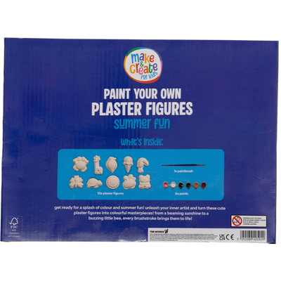 Paint Your Own Plaster Figures: Summer Fun image number 2