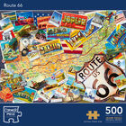 Route 66 500 Piece Jigsaw Puzzle image number 1