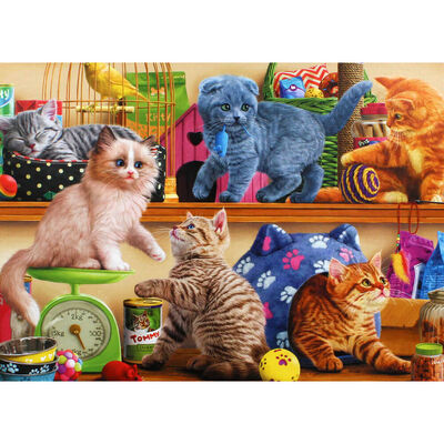Pet Shop Kittens 500 Piece Jigsaw Puzzle image number 2