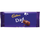 Cadbury Dairy Milk Chocolate Bar 110g - Dad image number 1